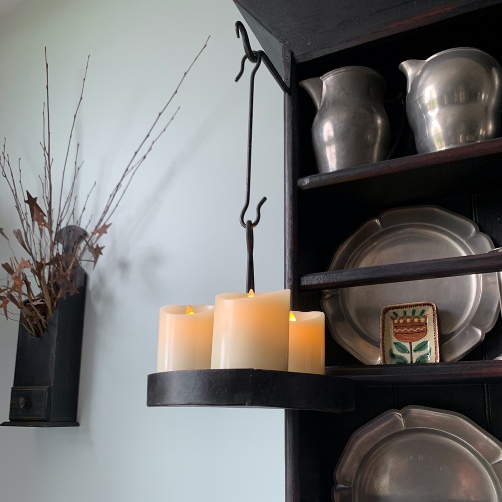 Rustic Candle Chandelier